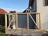 Flachdach Anbau, Abdichtung