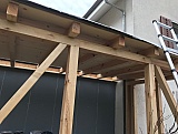 Flachdach Anbau, Abdichtung
