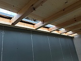 Flachdach Anbau, Abdichtung