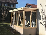 Flachdach Anbau, Abdichtung