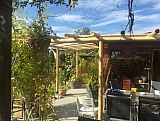 Pergola aus Bambus, Neubau