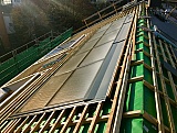 Steildach Sanierung Eternit, Solaranlage