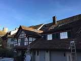 Steildach Sanierung, historisches Gebäude